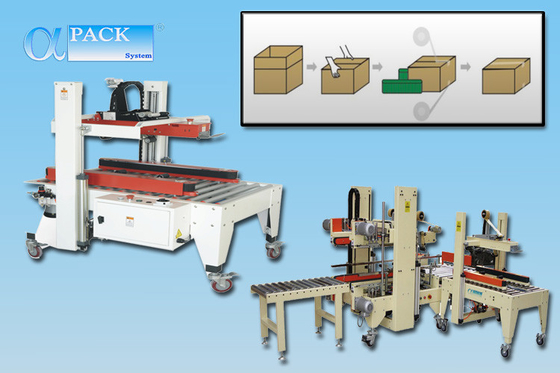 Máquina semi automática 304 de acero inoxidables del lacre de la cinta del cartón