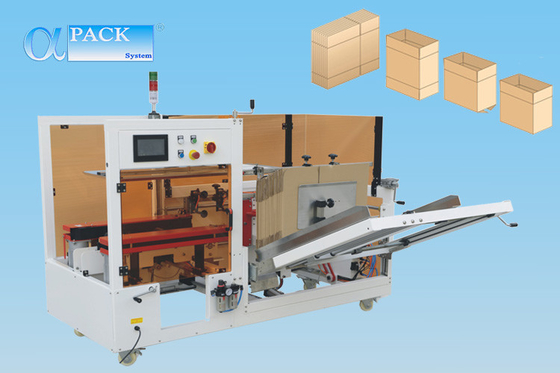 Máquina semi automática 304 de acero inoxidables del lacre de la cinta del cartón