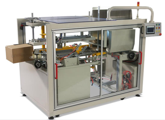 montador de la caja de la impresora de la cinta adhesiva de 5kg/cm3 80pcs 30cartons/min